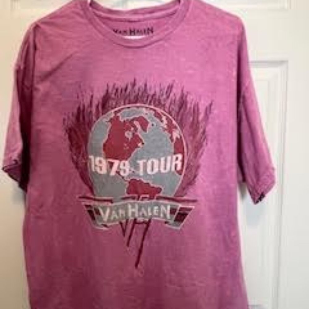 PINK VAN HALEN BAND TEE-SHIRT